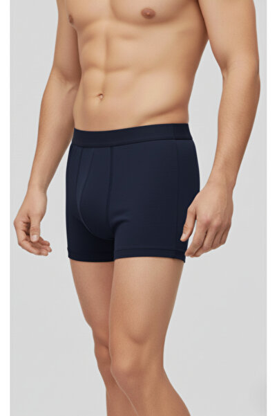 balkonda Ανδρικά σορτς μπόξερ βαμβακερά 4-συσκευασία ελαστικά μαλακά χτενισμέ...