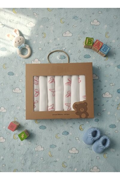 ruhaay Baby Care Cotton 7-Pack Mouth Wipes