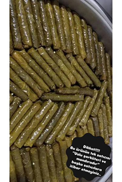 Genel Markalar YAPRAK sarma özel ev yapımı zeytinyağlı (pişmiş) 1kg.