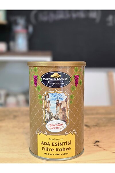 Madamın Kahvesi Ada Esintisi Aromalı Filtre Kahve 250g - Taze Öğütülmüş & Nit...