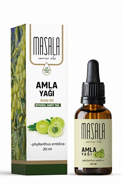 Masala Amla Saç Bakım Yağı 20 Ml. (GOOSEBERRY CARRİER OİL) Bektaşi Üzümü