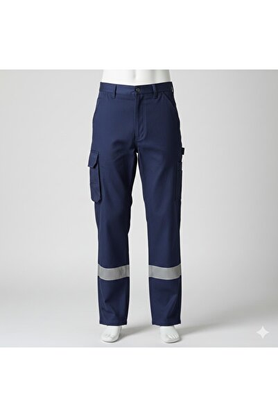 Secura İş Güvenliği Kışlık İş Pantolonu 7*7 %100 Pamuklu Lacivert