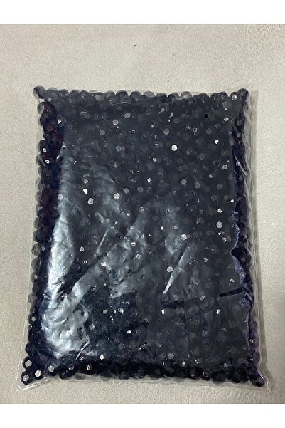 312 KONSEPT 500 γραμμάρια 10 χιλιοστά μαύρες χάντρες κηρήθρας - ένα πακέτο