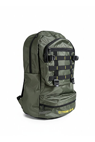 Mebey Home Mountain 65 Liter Outdoor Bag, Camping Bag Khaki