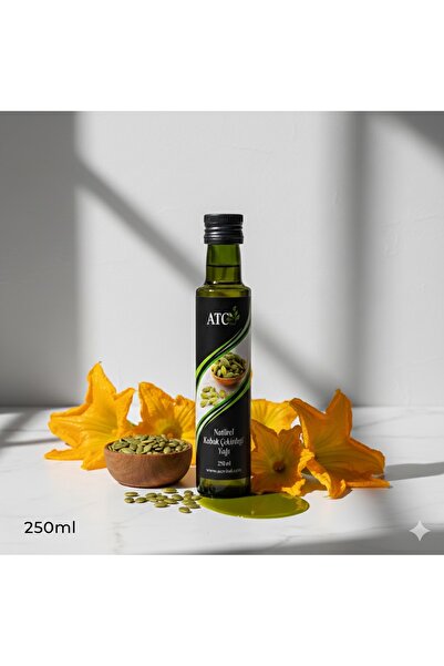 ATC Vital Soğuk Sıkım Natürel Kabak Çekirdeği Yağı 250 ml - %100 Doğal ve Saf