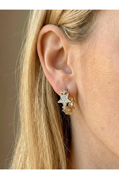 LEROSY CO. أقراط ستيل ستارز