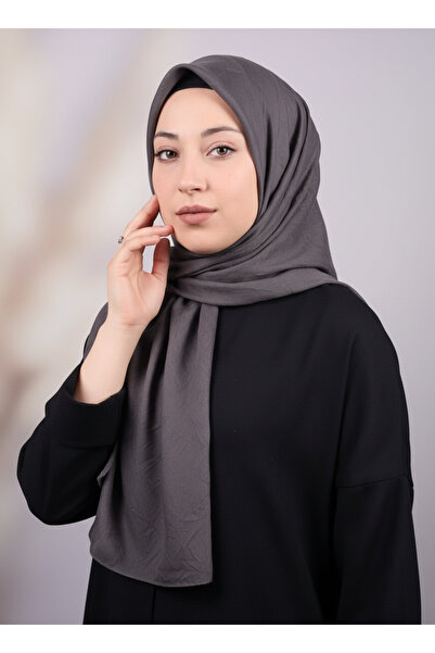 Bonjela Düz Renk Kraş Bambu Eşarp - Desen-01 - Renk-09