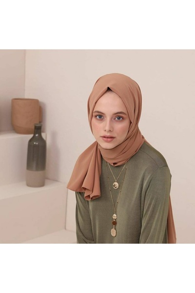 FRESCO SCARFS Hijab Hijab Medine șal din mătase*Maro prafos