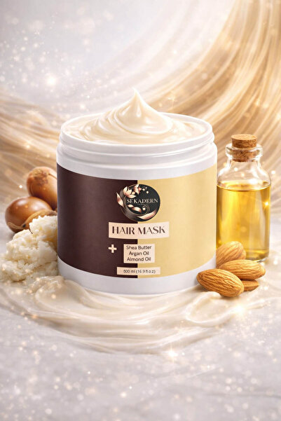 sekadern cosmetics Sekadern Shea , Badem Ve Argan Yağı Özlü Keratin Saç Maske...