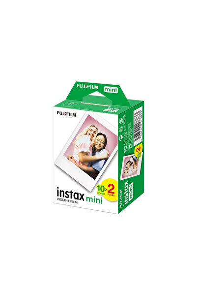 Fujifilm Instax Film – 20 Sheet Pack | Instant Photo Paper for Instax Mini Cameras, Vivid Colours,