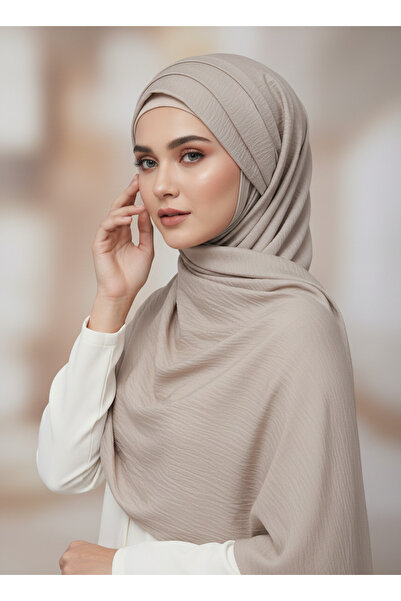 Berussa شال جاز أبيض 70x185