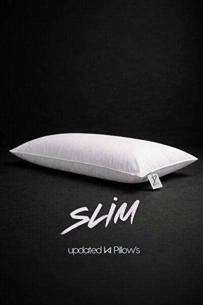 İzgi Concept Premium Slim Yastık Ince Form Yıkanabilir %100 Hcs Silikon Dolgu 50x70 - 600gr