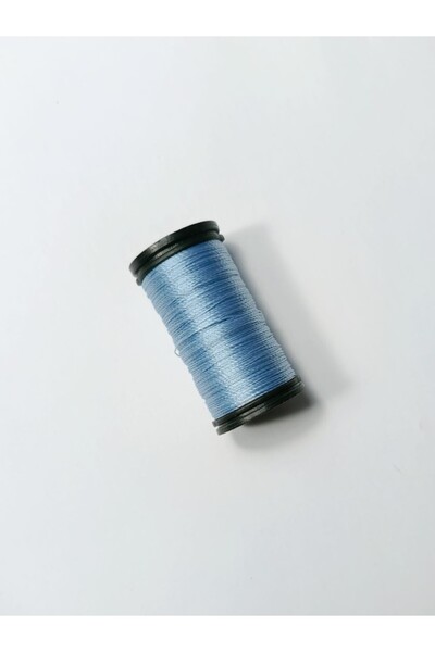 Eskişehir hobi sanat 0.2 mm 30 Meters Pearl Blue Color Prayer Beads String (Finest Prayer Beads String)