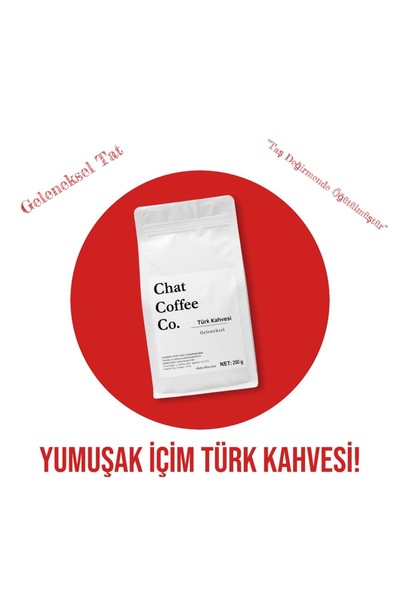 Türk Kahvesi Geleneksel | İnce Çekilmiş Türk Kahvesi | Taze Kavrulmuş | 250 g