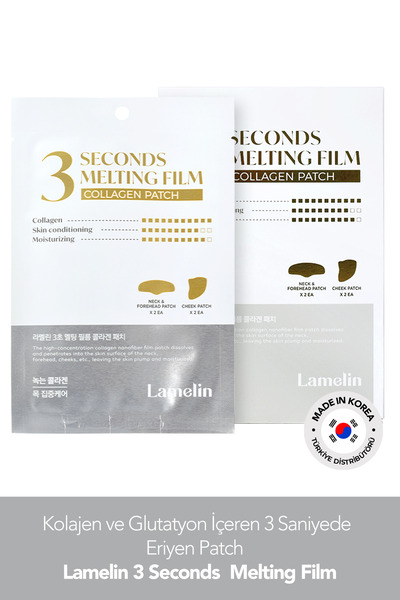 Lamelin Eriyen Kolajen Film Patch Lamelin 3 Seconds Melting Film Collagen Pat...