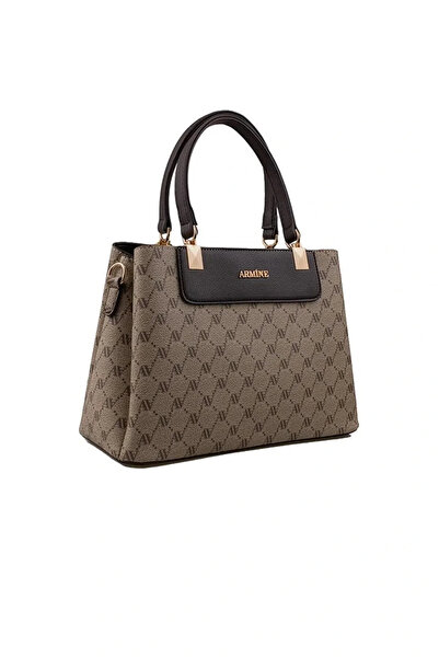 Armine حقيبة كتف نسائية كلاسيكية - مينك 206