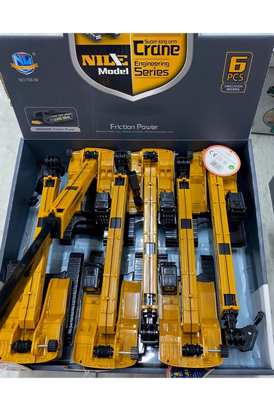 CANALI Can Ali Toys Sürtmeli Işıklı Oyuncak Vinç 101-2