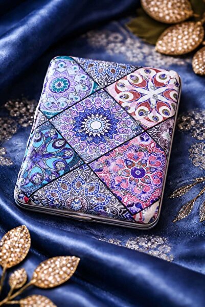 Şirin 1 ADET . Çift Taraflı Desenli Cep Aynası