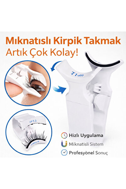 Sibelon MIKNATISLI KİRPİK TAKMA APARATI - MANYETİK KİRPİK HIZLI TAKMA APARATI