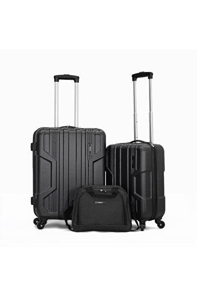 iPack Hard Shell Luggage Set (3 Pieces) – Spinner Wheels, Lightweight Travel Suitcase
