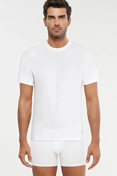 Kom James 2'li Erkek Atlet - Beyaz