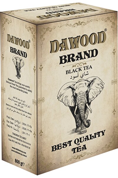 Tekdem YAPRAK CEYLON ÇAY DAWOOD FİL 800GR
