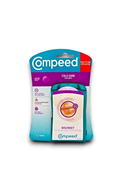 Compeed ضمادات لعلاج القروح الباردة (15 قطعة)