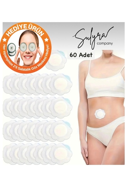 sulyra Karın Germe / Göbek Yama Bantları (Paket İçi 60 Adet)