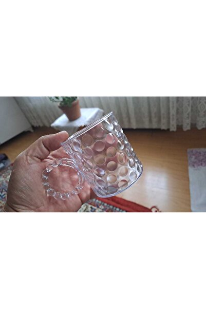 Online Kapında 6'lı Boncuk Bardak 220 ml MİKA Çay Bardağı Su Bardağı(CAM DEĞİ...