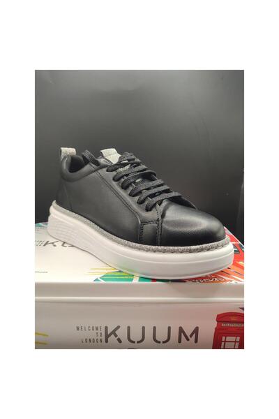 KUUM LONDON ΜΑΥΡΑ ΑΣΗΜΕΝΙΑ ΑΘΛΗΤΙΚΑ ΠΑΠΟΥΤΣΙΑ ΠΡΕΜΙΟΥΜ ΓΥΝΑΙΚΕΙΑ ΥΠΟΔΗΜΑΤΑ