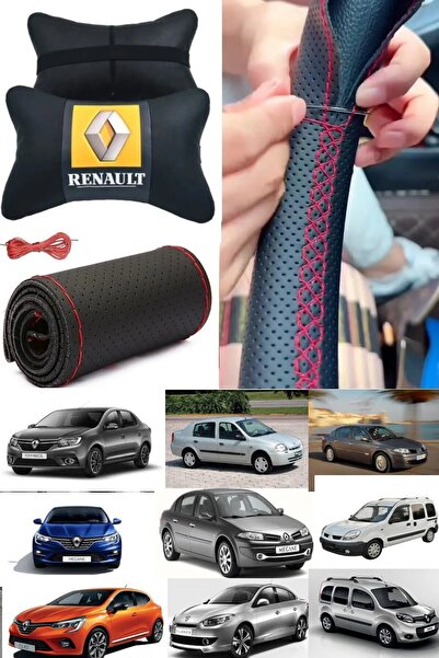 AYAZGRUP Megane, Clio, Fluence, Symbol Direksiyon Kılıfı Dikmeli %100 İthal D...