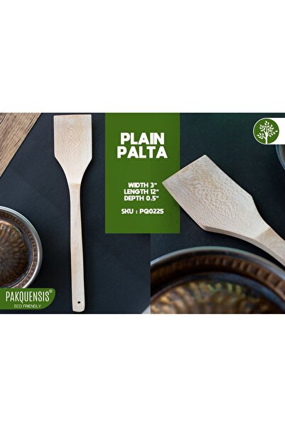 None WOODEN PLAIN SPATULA 1PCS/WOODEN SPOON