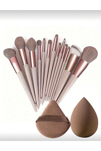 MAANGE 15 Parça Makyaj Fırça ve Sünger Seti