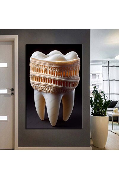 caddeko Ağız ve Diş Sağlığı Diş Tablosu Diş Hastanesi Dekorasyon Kolezyum dsc480