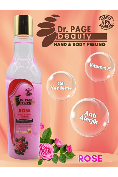 Dr. Page Beauty مقشر الورد لليدين والجسم 300 جرام