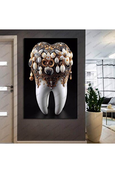 caddeko Ağız ve Diş Polikliniği, Dişçi Tabloları Dekoratif Diş, Dekoratif Diş...