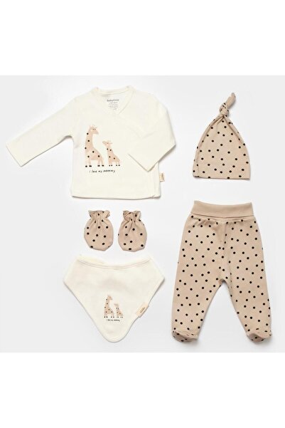 BabyCosy طقم أطفال مكون من 5 قطع، 100% قطن عضوي، سلسلة الأطفال وحديثي الولادة...