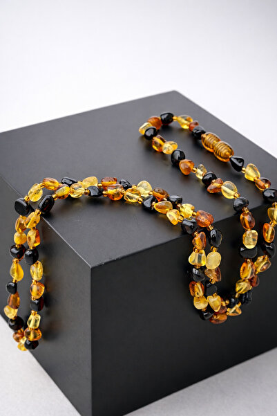 tesbihciadam Yetişkin Kehribar Kolye | %100 Doğal Baltık Kehribarı