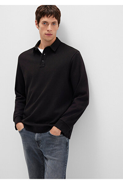 Mavi Uzun Kollu Siyah Polo Tişört Regular Fit / Normal Kesim 0612881-900