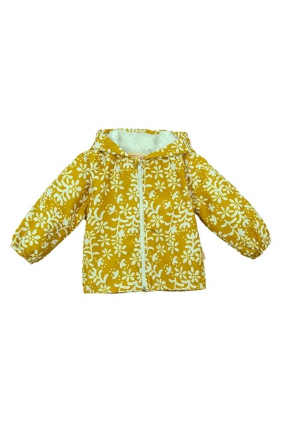 NECİXS BEBEE ÇİÇEK D Sa deznom KAPUT ZA DEVOJČICE Zeleni