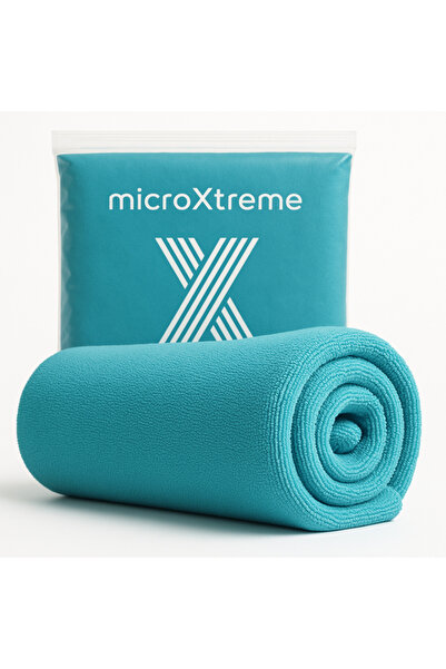 microXtreme Prosop/Lavetă Uscare Auto XL – 90×70 cm, Super Absorbant, Fără Urme, Microfibra Twisted Loop