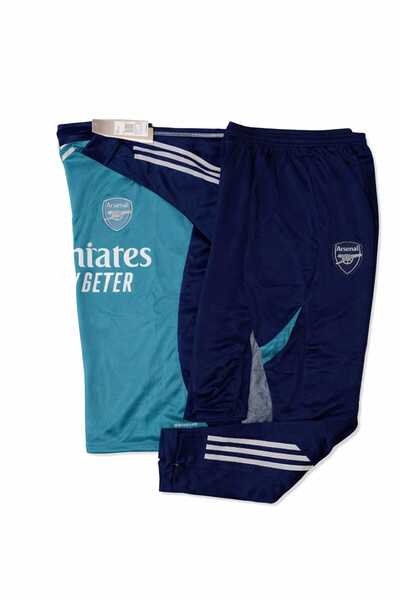 Nobrand طقم نادي ارسنال تيشرت كم طويل مع البنطلون