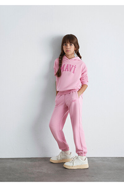 Mavi Pantaloni de sport roz cu logo imprimat 7010041-70972