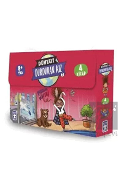 Timaş Çocuk Dünyayı Durduran Kız 2 Set (4 KİTAP TAKIM)
