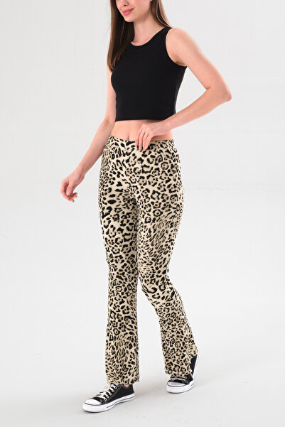 Kyron Pantaloni cu talie înaltă din țesătură de bumbac / Cu opțiuni de model ...