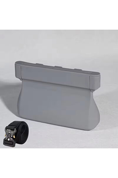 Choice حقيبة سيليكون رمادية اللون لمكافآت الكلاب، حقيبة طعام خارجية للجراء، ح...