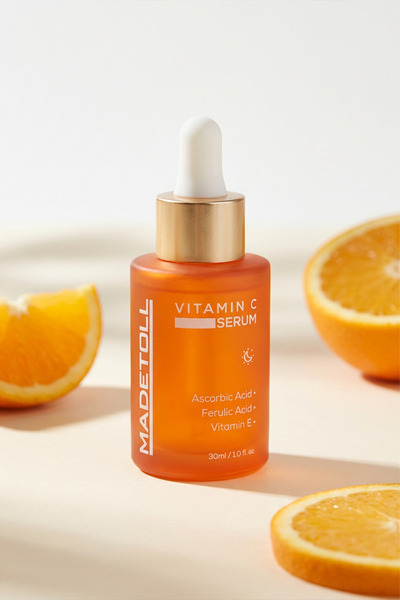 Madetoll Vitamin C Serum 30 ml Aydınlatıcı Ve Cilt Tonu Eşitleyici Ascorbic Acid Ferulic Acid E Vitamini