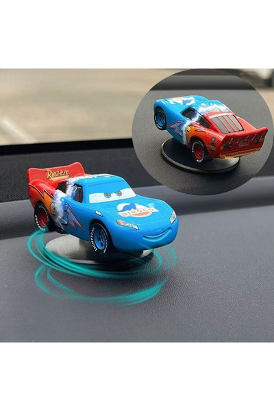 Choice 4 قطع من ديكورات ديزني المركزية لسيارات بيكسار، سيارة لايتنينغ ماكوين ...