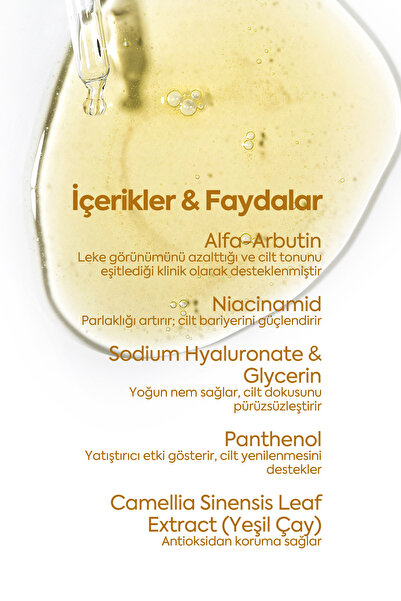 Clasy Care C Vitamini Serum, Aydınlatıcı Ve Cilt Tonu Eşitleyici, Arbutin Ve Niasinamid