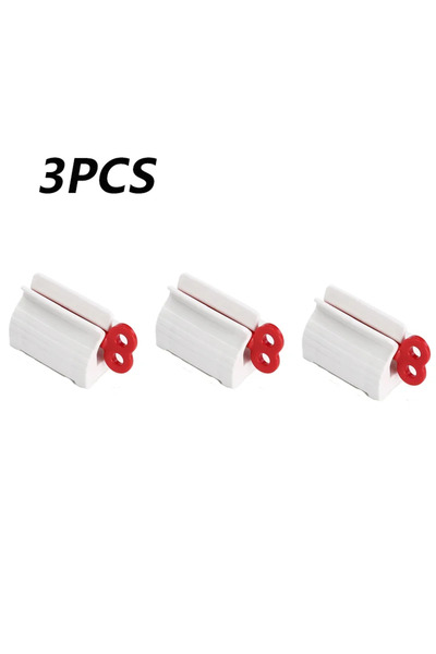 Choice Red 3PCS Toothpaste Squeezer Tooth Paste Holder Oral Care Bathroom Too...